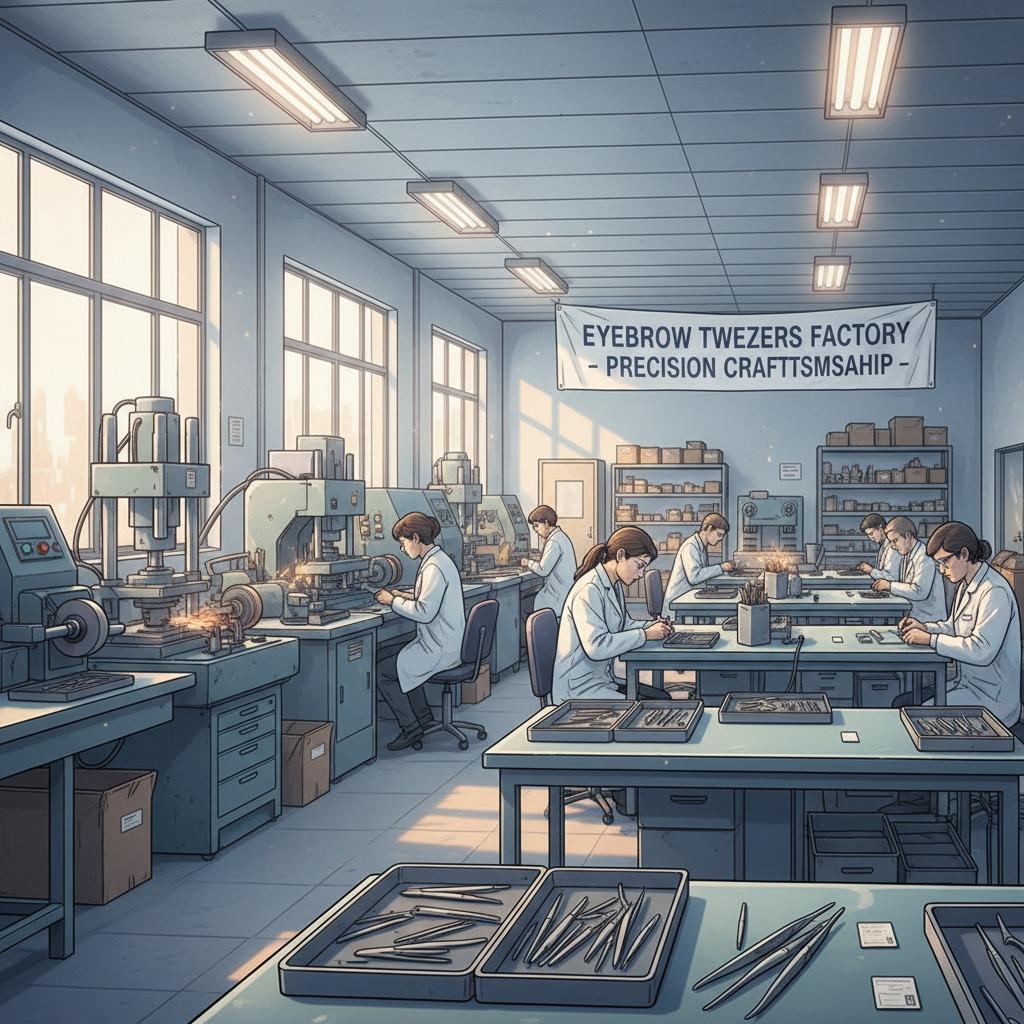 Discover the Excellence of Our Eyebrow Tweezers Factory