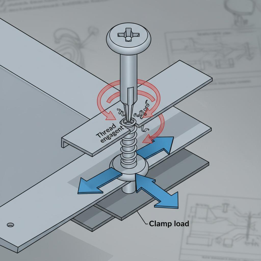 DIN 7981 Self Tapping Screw