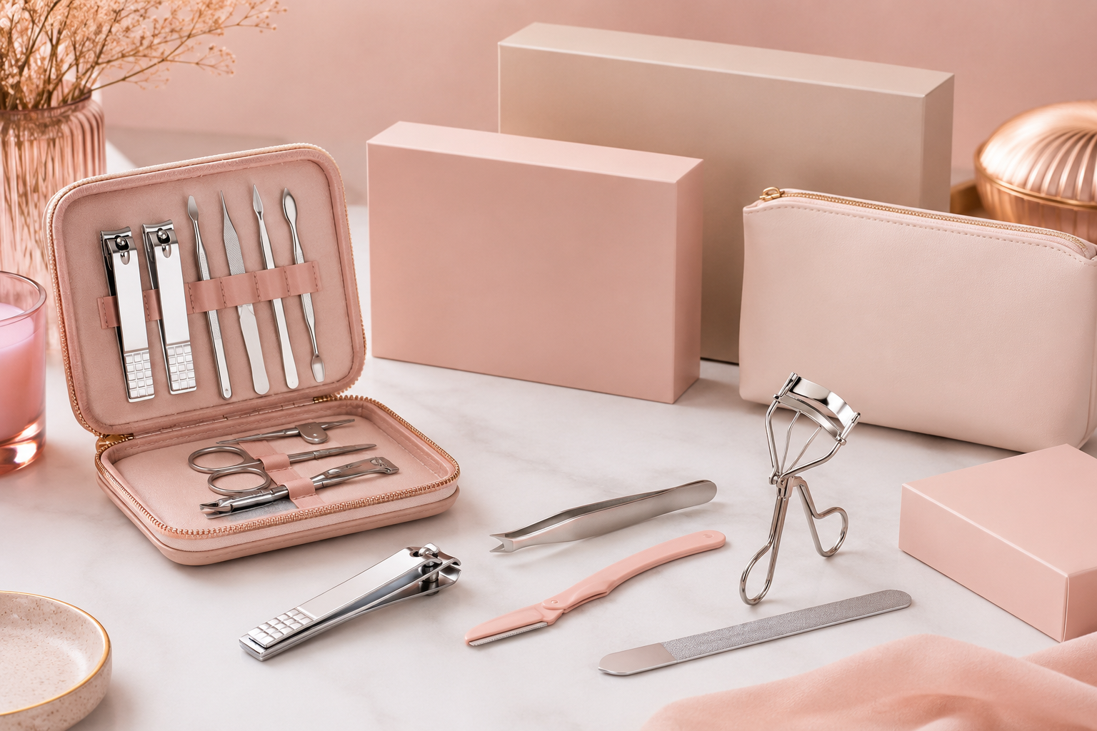 fabricante de herramientas de belleza de marca propia