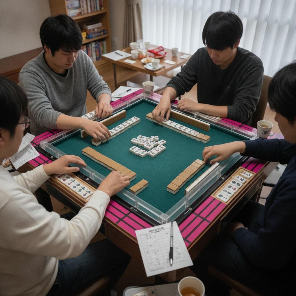 미국식 마작, 미국식 마작 규칙, 미국식 마작 세트