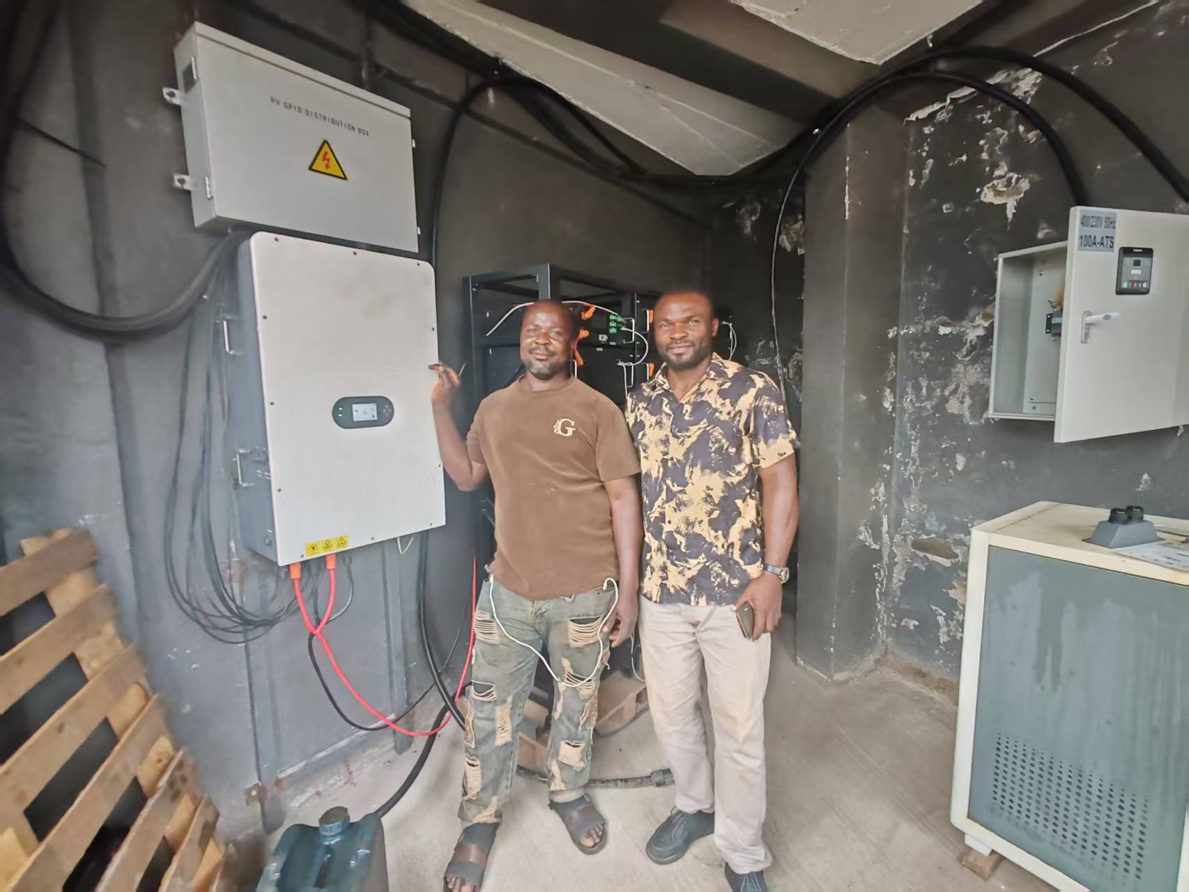 Sistema de energía solar de Camerún