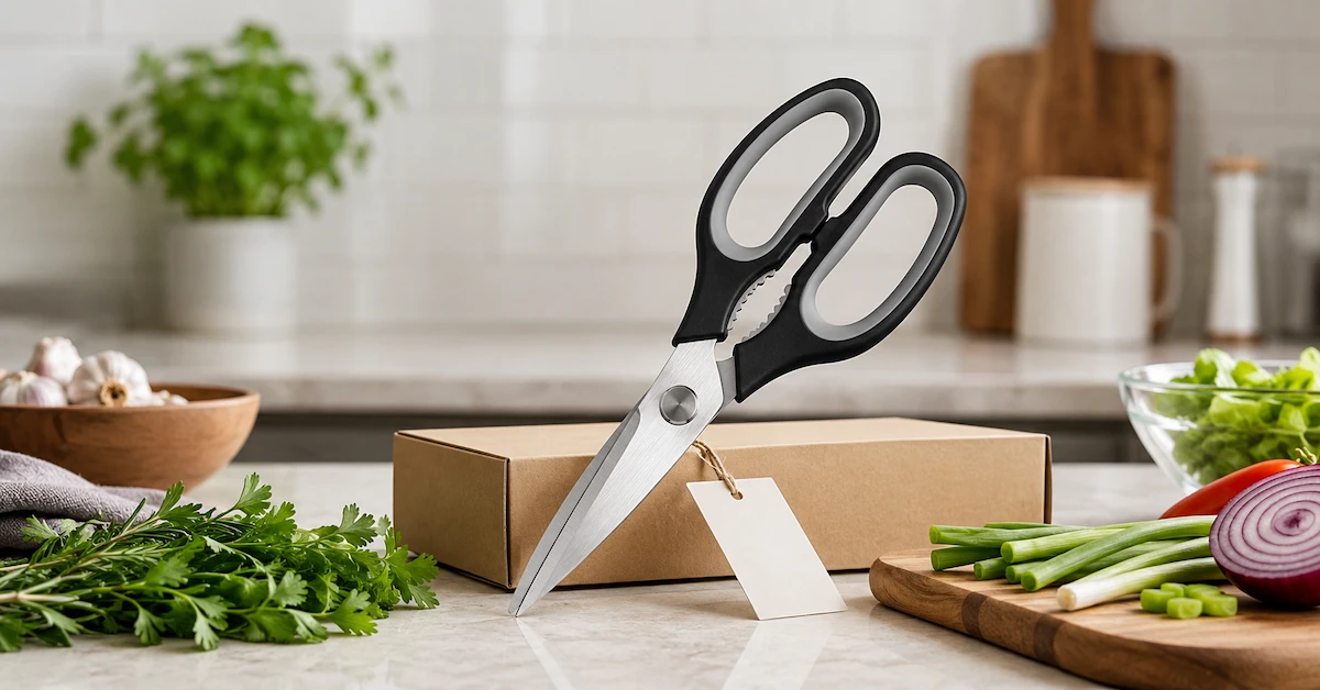 Tijeras de cocina de marca blanca: qué deben evaluar los compradores