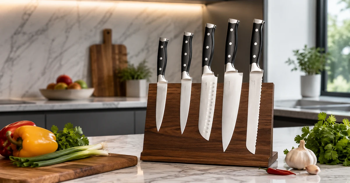 Fabricante de juegos de cuchillos de cocina personalizados: lo que los compradores deben saber.