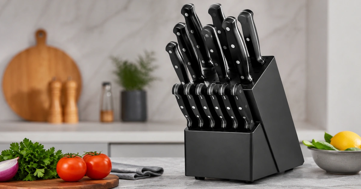 Proveedor de juegos de cuchillos con mango de plástico: qué deben comprobar los compradores.