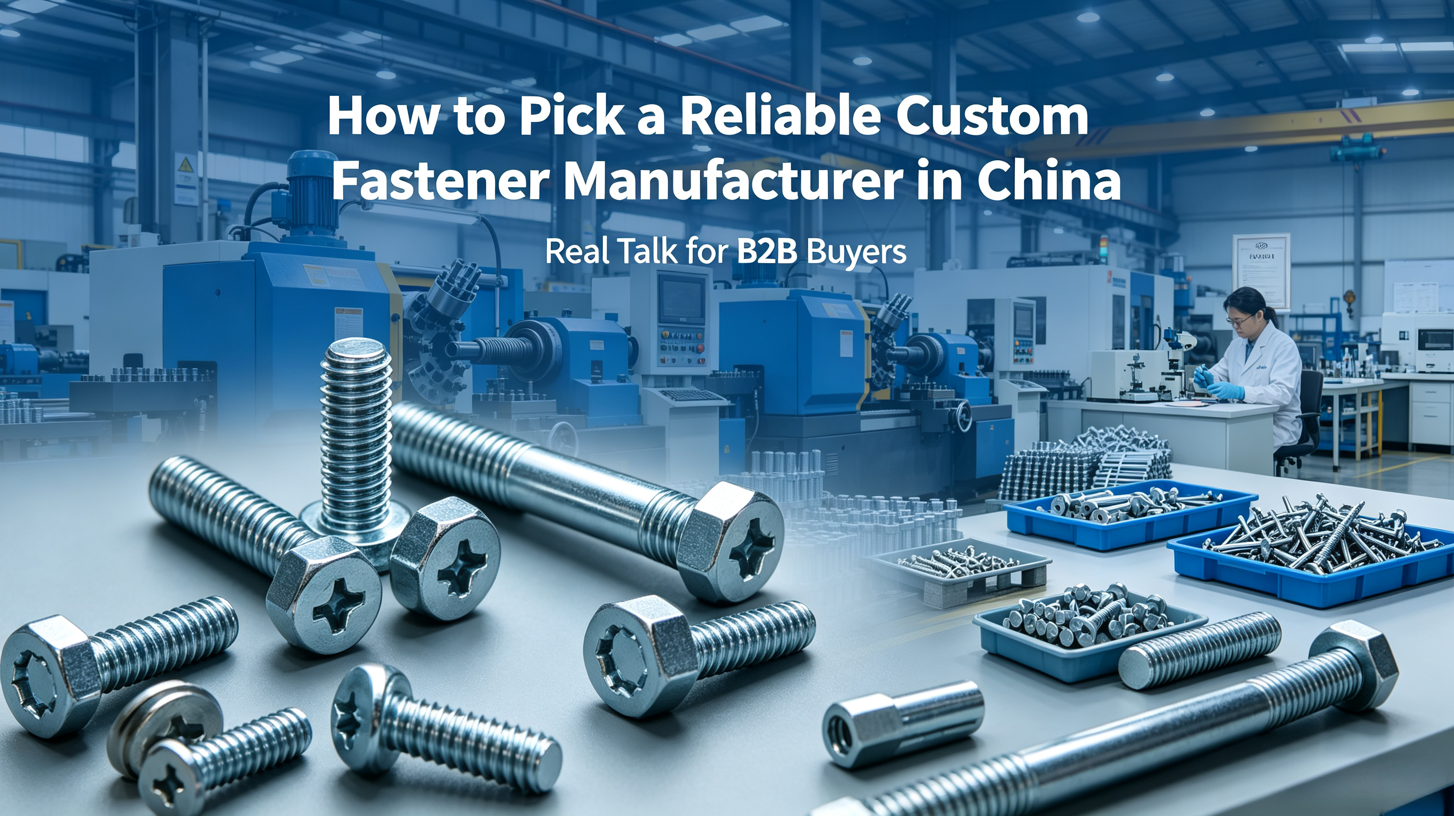 How to Pick a Reliable Custom Fastener Manufacturer in China – Real Talk for B2B Buyers