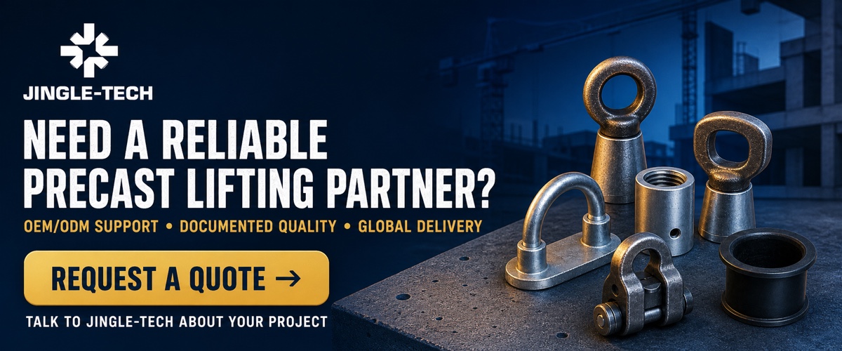 Request a quote for custom precast lifting anchors and accessories