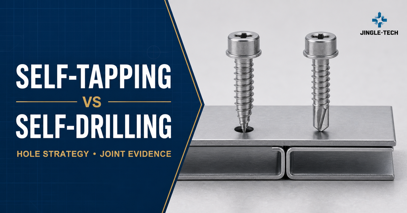 Self-Tapping vs Self-Drilling Screws: Which Design Fits Your Assembly?