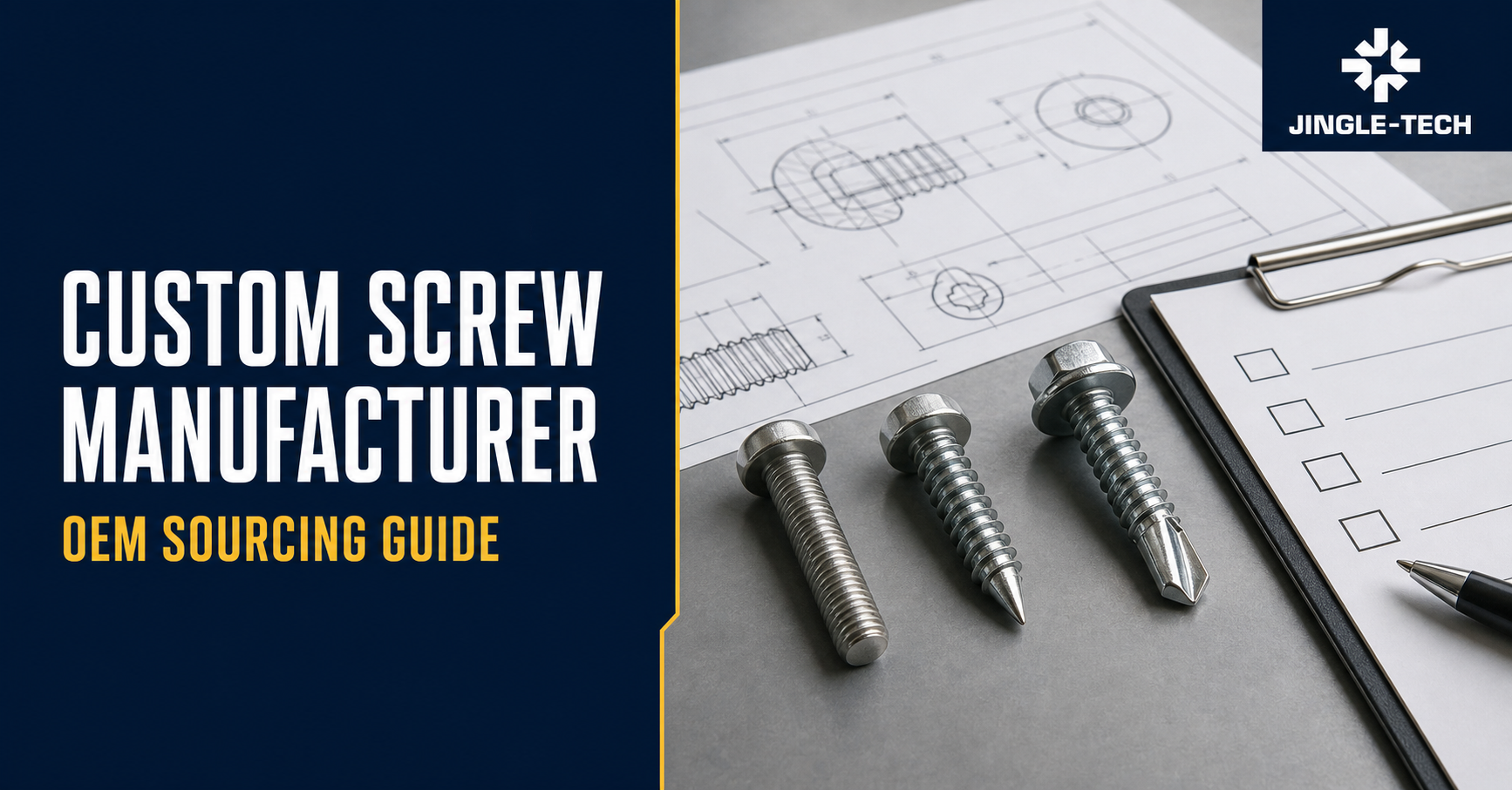 Custom Screw Manufacturer: Complete OEM Sourcing Guide