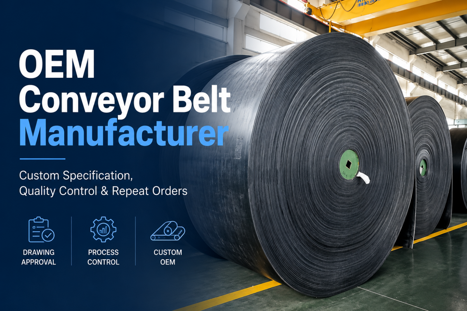 OEM Conveyor Belt Manufacturer: What Customization Capabilities Matter Before You Order