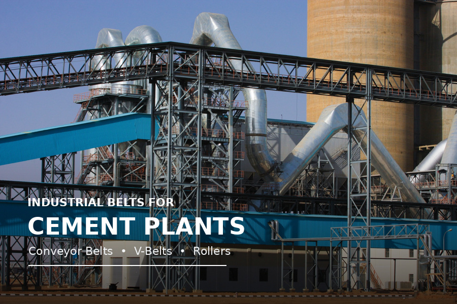 Cement plant conveyor system