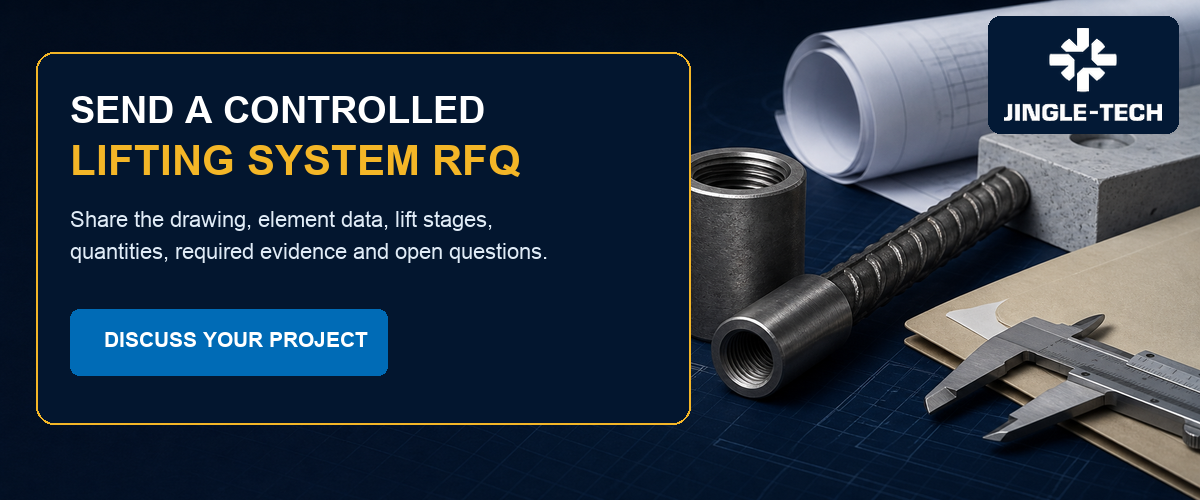 Contact JINGLE-TECH to discuss a controlled lifting insert system RFQ