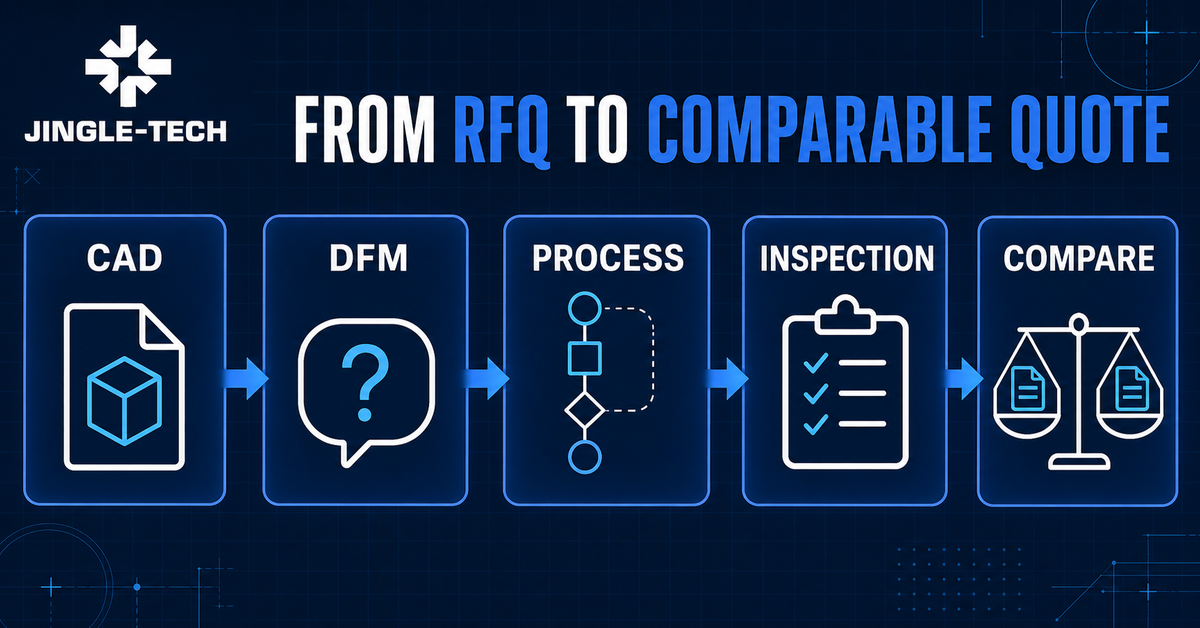 CNC machining quote verification map from product definition to evidence