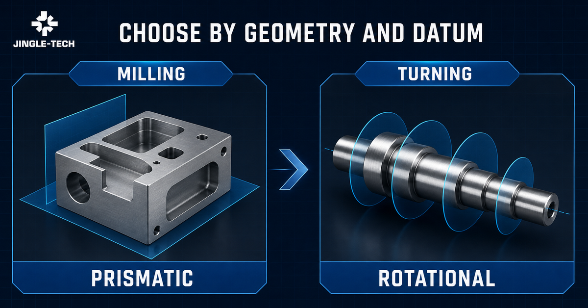 CNC process verification workflow from geometry and datums to inspection and RFQ