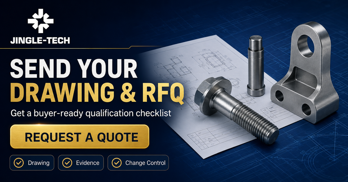 Prepare an automotive fasteners supplier qualification package and request a controlled RFQ discussion