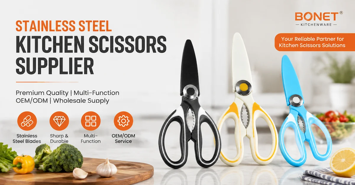 Stainless Steel Kitchen Scissors Supplier: A Buyer Guide for Global Brands