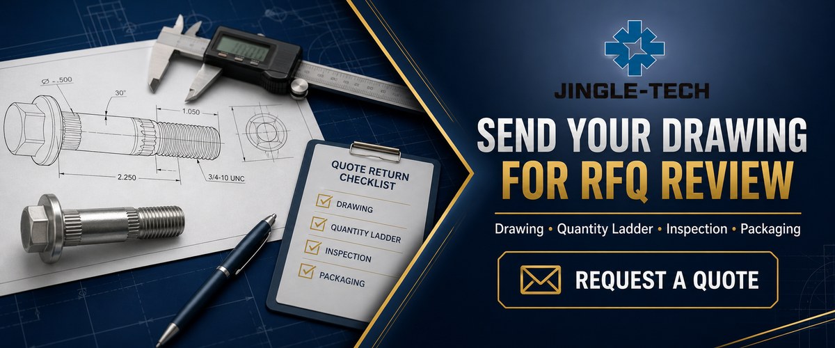 Prepare a controlled custom fastener RFQ and request a quotation discussion