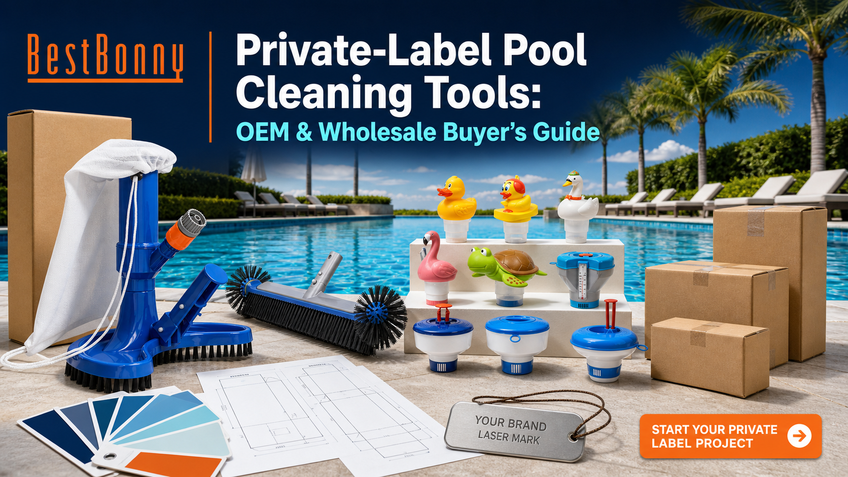 Private-Label Pool Cleaning Tools: The Complete OEM & Wholesale Buyer’s Guide Private-Label Pool Cleaning Tools: The Complete OEM & Wholesale Buyer’s Guide