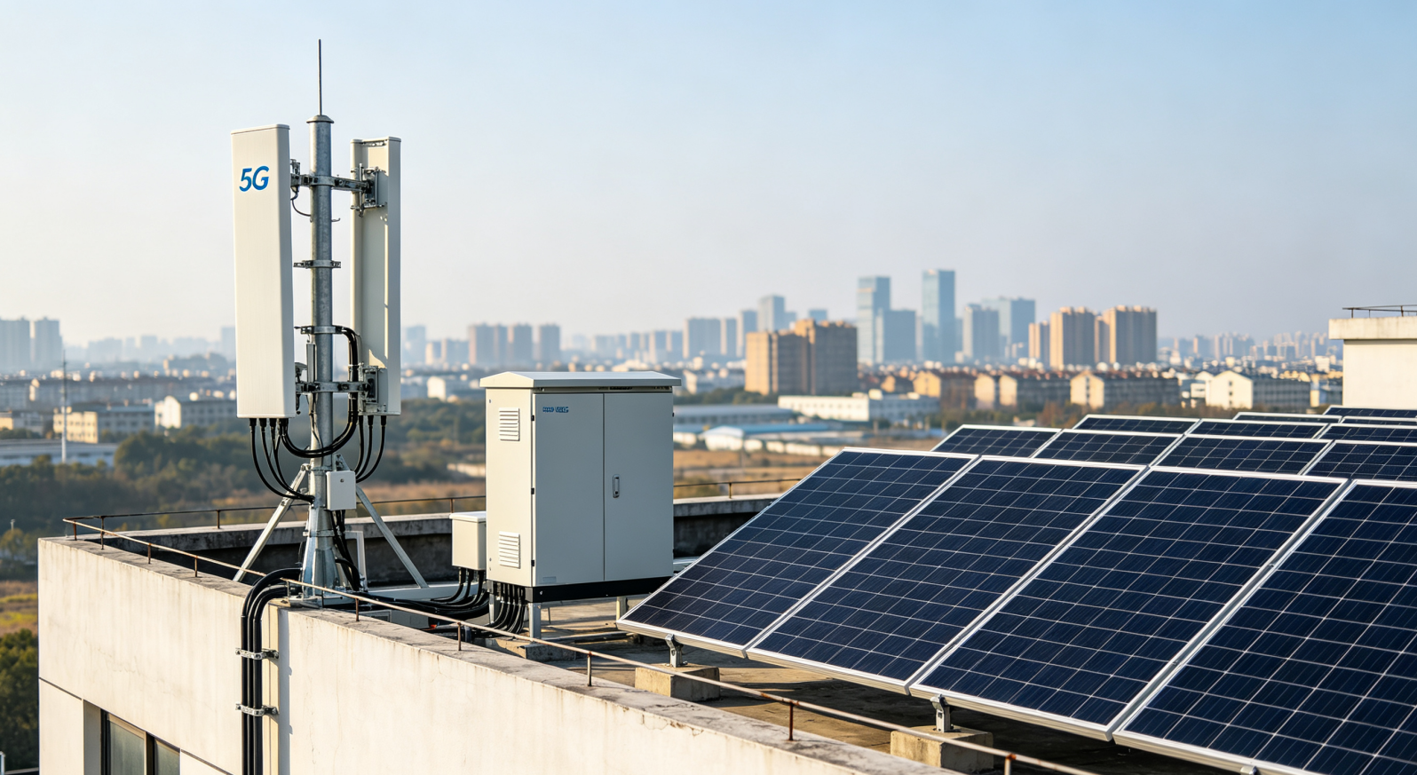 5KW Off-Grid Solar Power System for Telecom Base Station