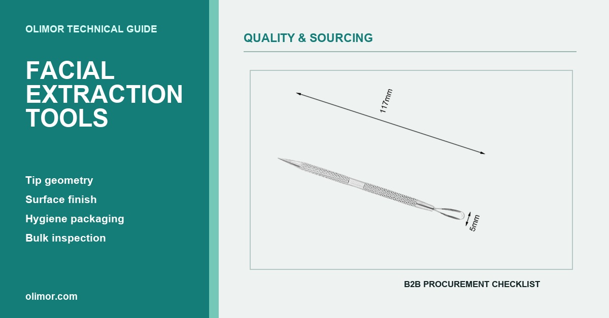 How to Choose a Facial Extraction Tools Manufacturer: B2B Guide