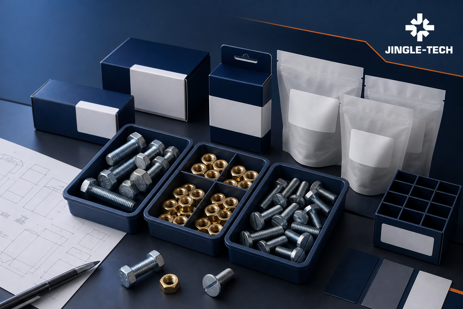 Private label fastener supplier sourcing and mixed SKU packaging cover