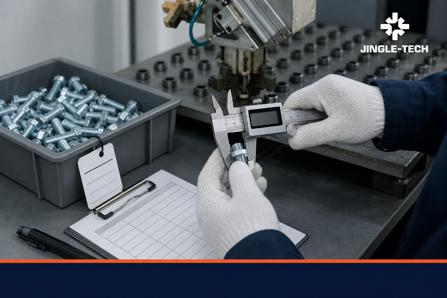 Dimensional inspection and lot segregation for fasteners