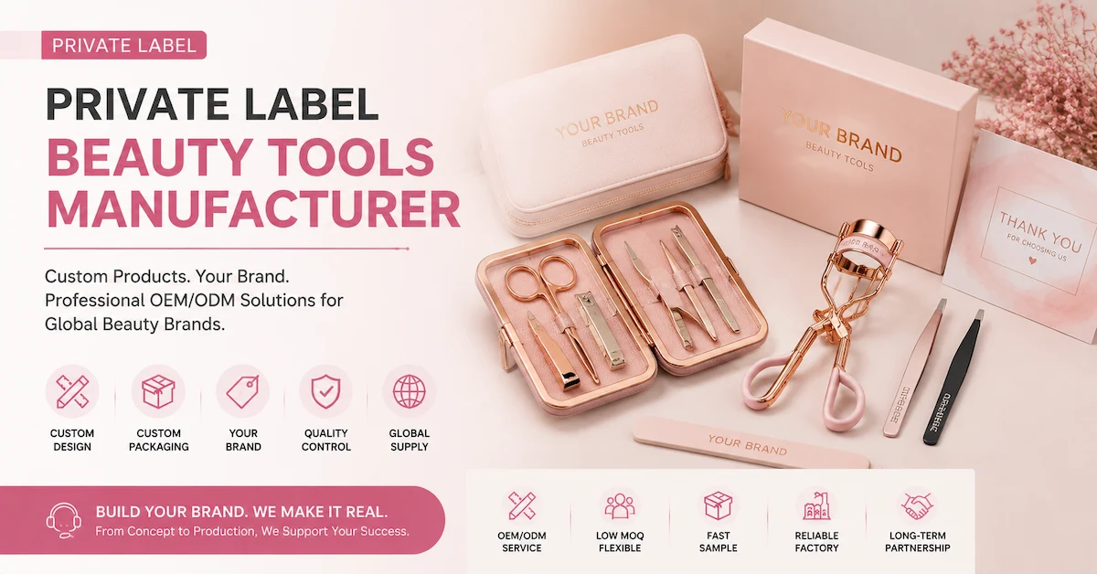 Private Label Beauty Tools Manufacturer: Build Your Custom Beauty Brand Collection
