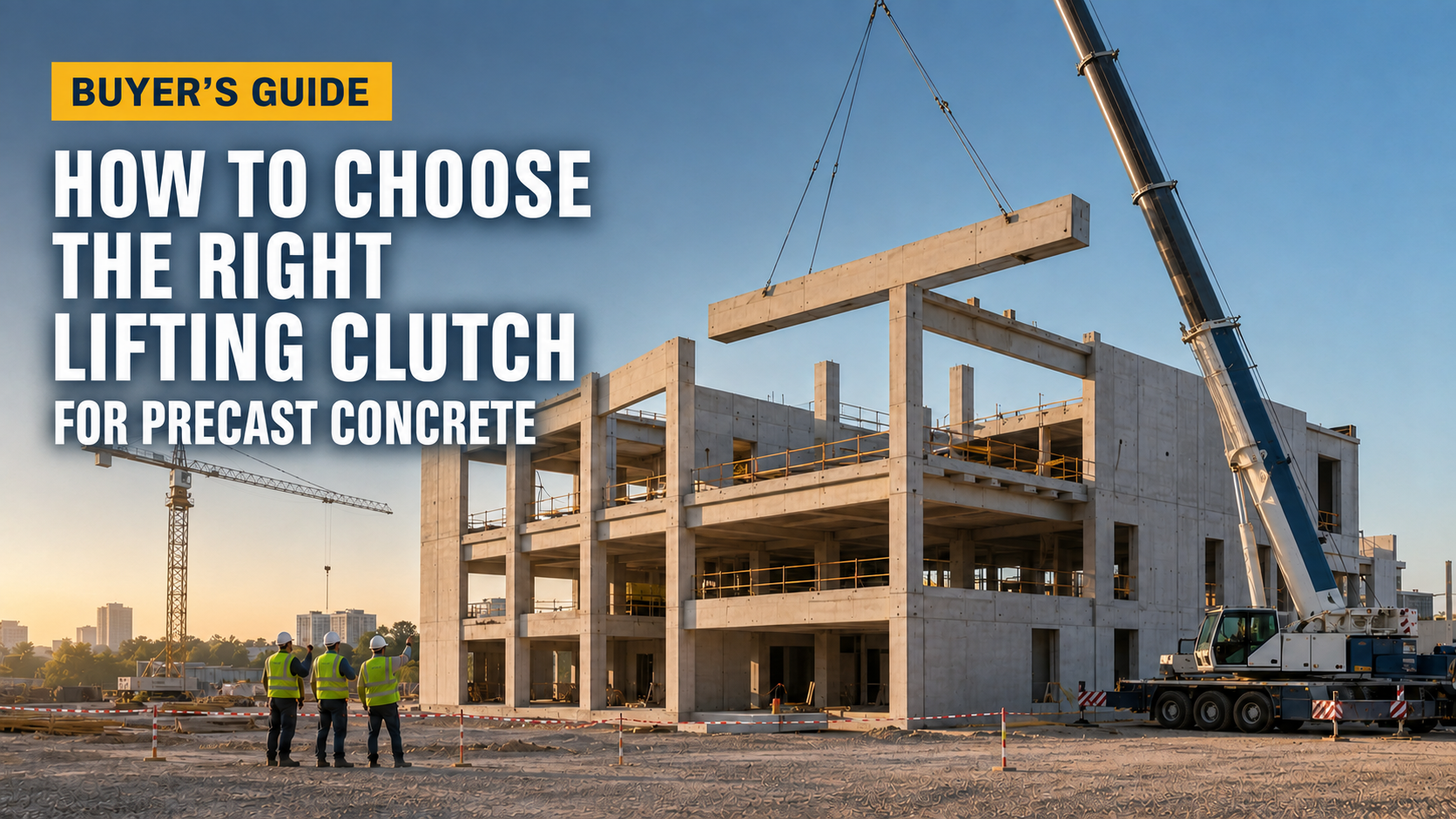 How to Choose the Right Lifting Clutch for Precast Concrete
