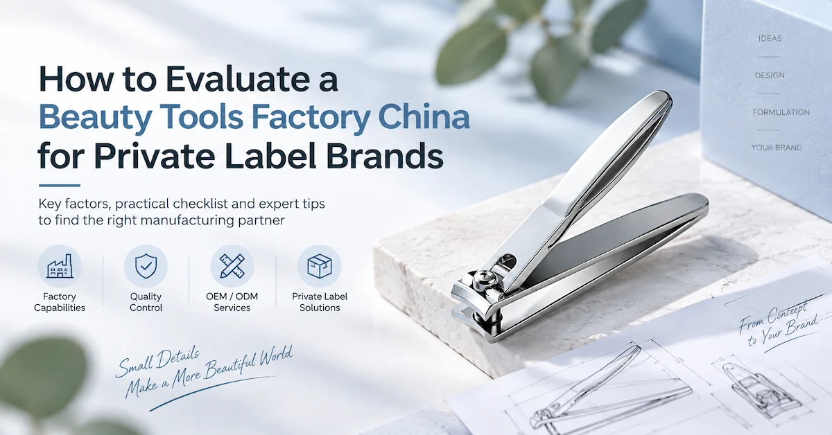 How to Evaluate a Beauty Tools Factory China for Private Label Brands