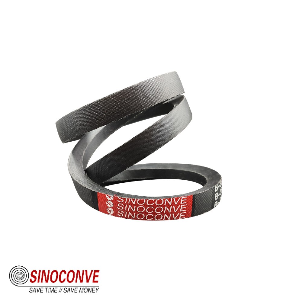 SINOCONVE wrapped V-belt with branded label