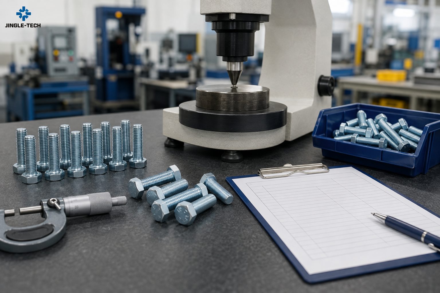 Quality inspection of high-strength bolts