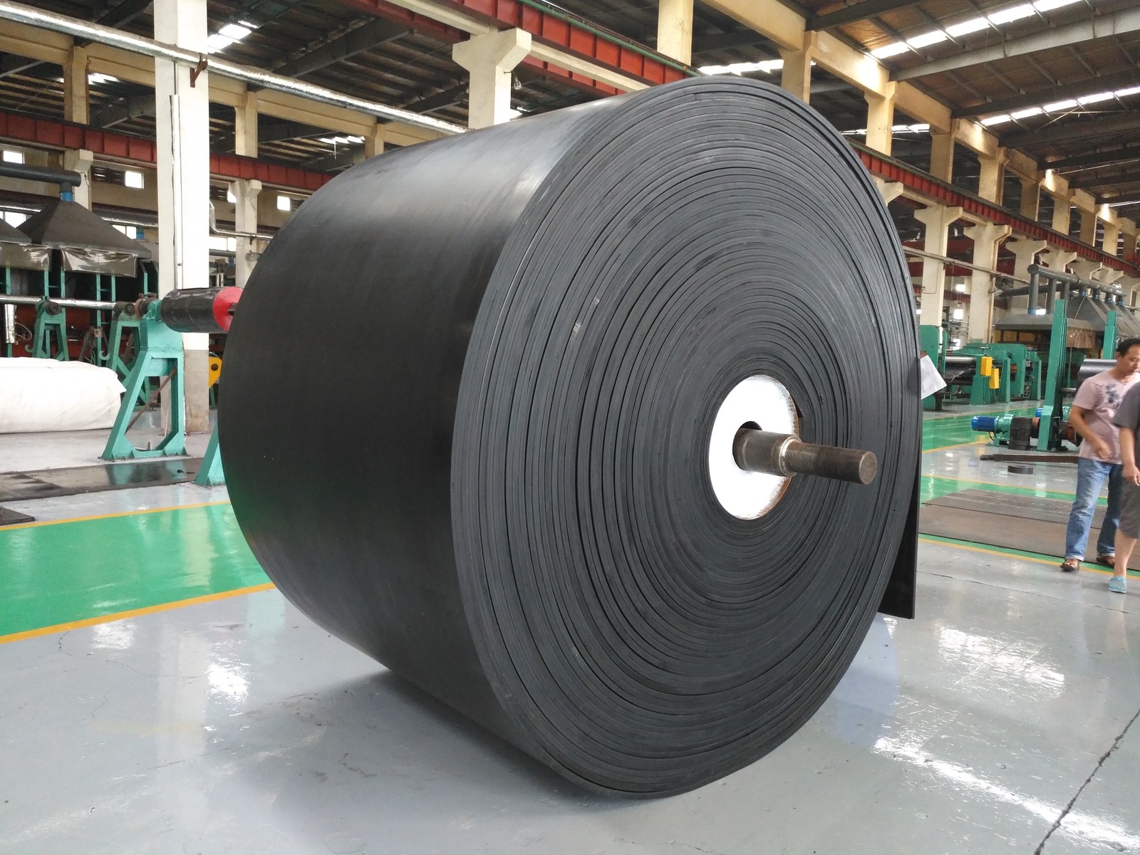 SINOCONVE factory producing rubber timing belts and transmission belts