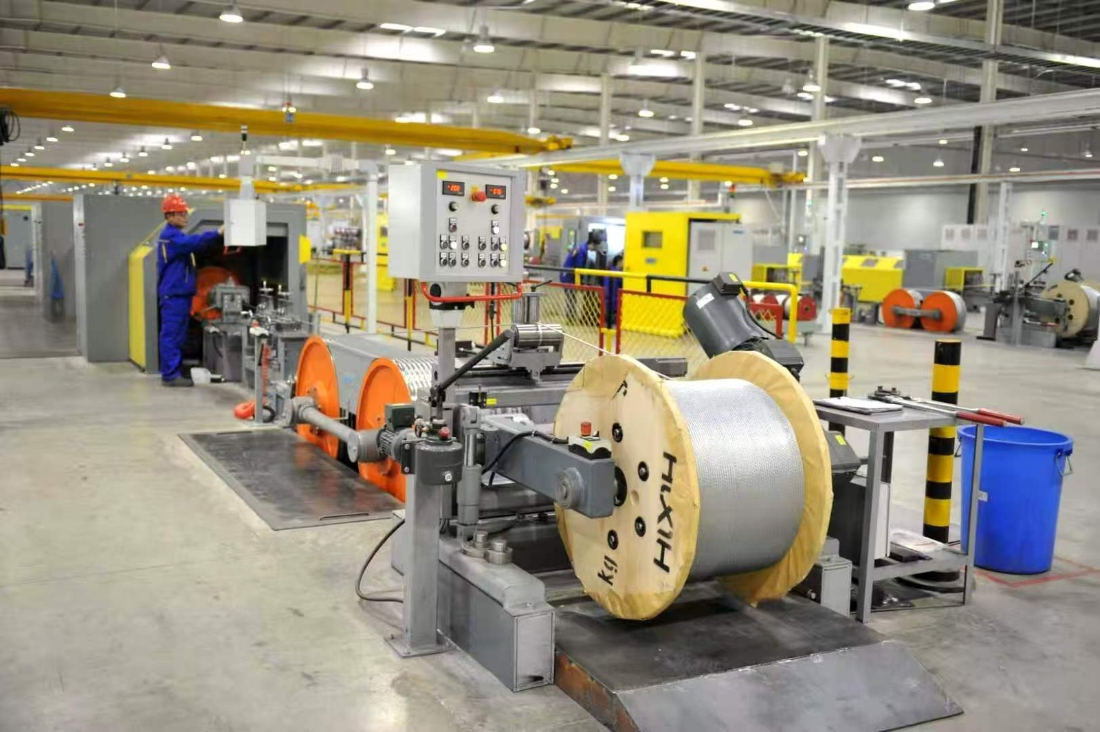 Steel cord and timing belt production line in OEM supplier audit