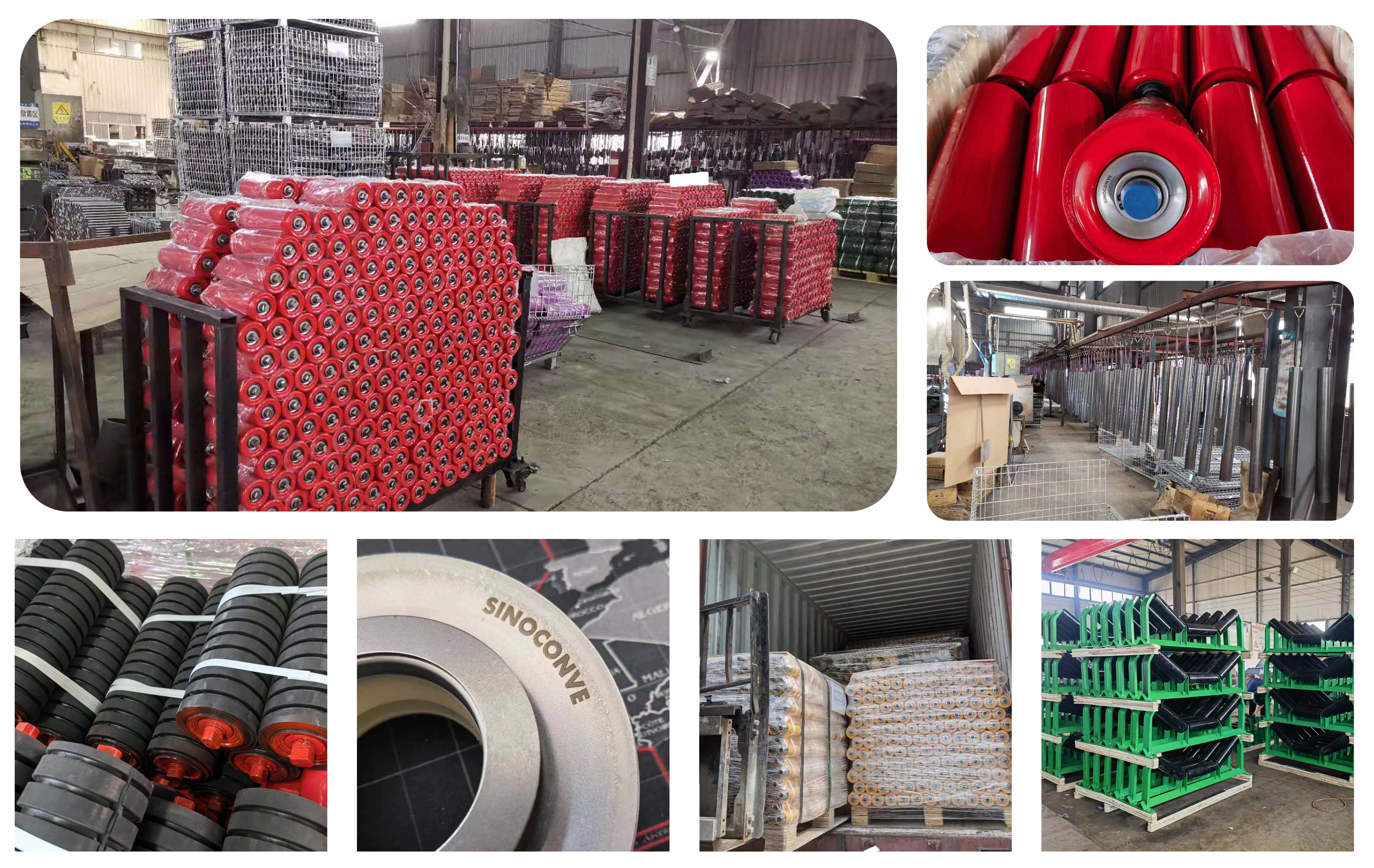 Standard conveyor idler roller