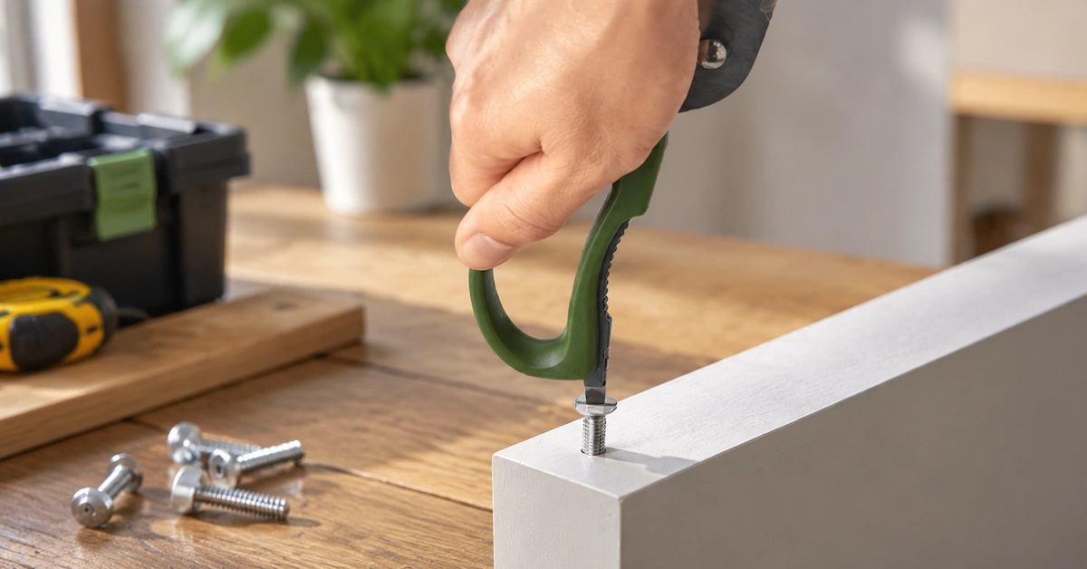 Kitchen scissors assembly application scene
