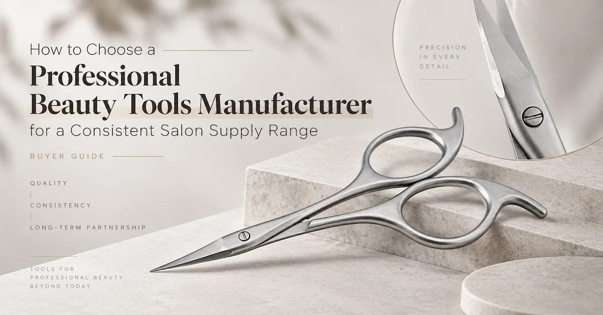 How to Choose a Professional Beauty Tools Manufacturer for a Consistent Salon Supply Range
