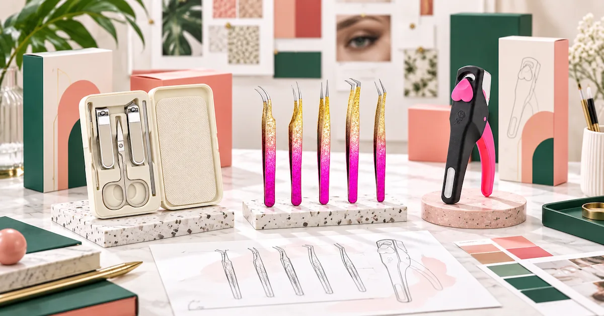 Assortiment de produits en gros d'outils de beauté