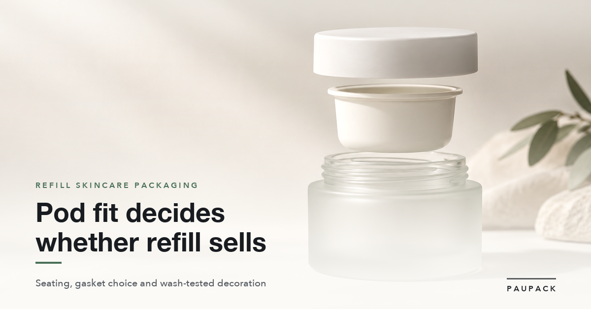 Refill Skincare Packaging: Fit, Not Fashion | PauPack