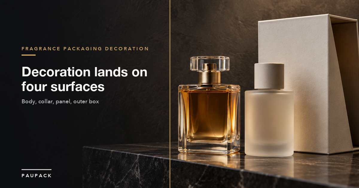 Fragrance Packaging Decoration: Four Surfaces | PauPack