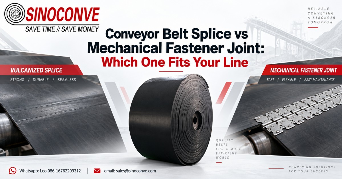 Conveyor Belt Splice vs Mechanical Fastener Joint: Which One Fits Your Line