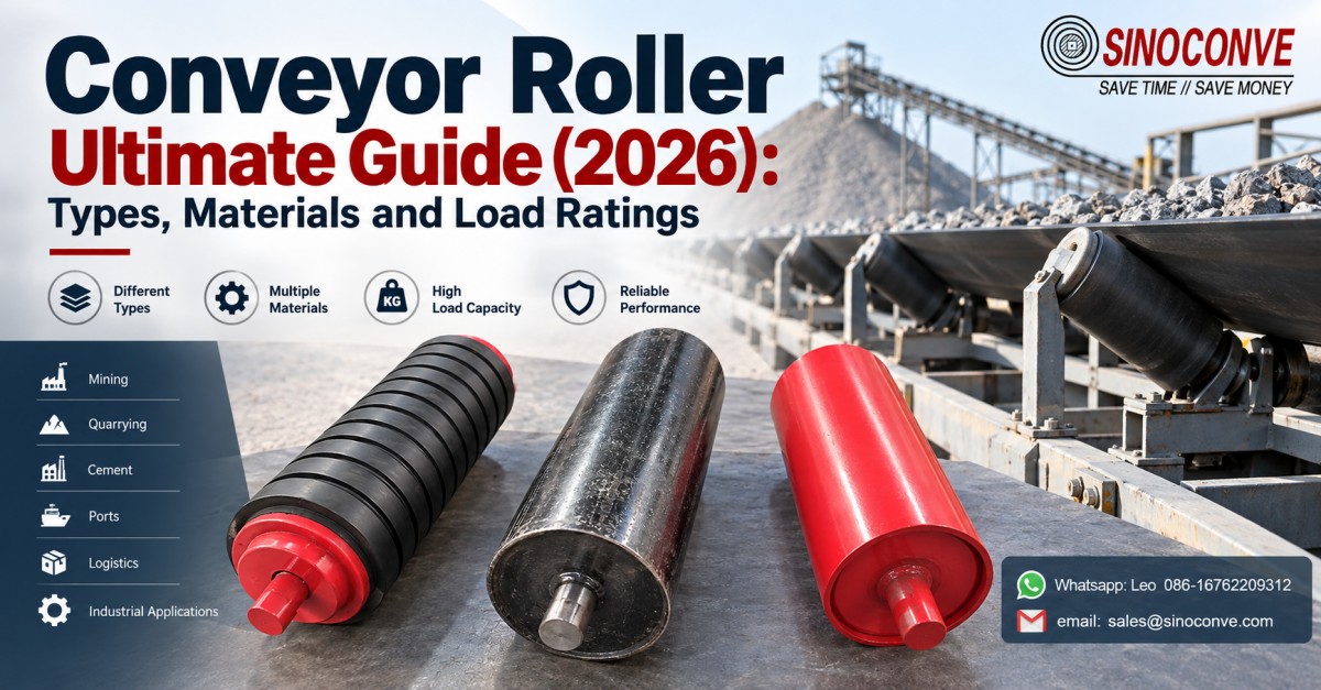 Conveyor Roller Ultimate Guide (2026): Types, Materials and Load Ratings