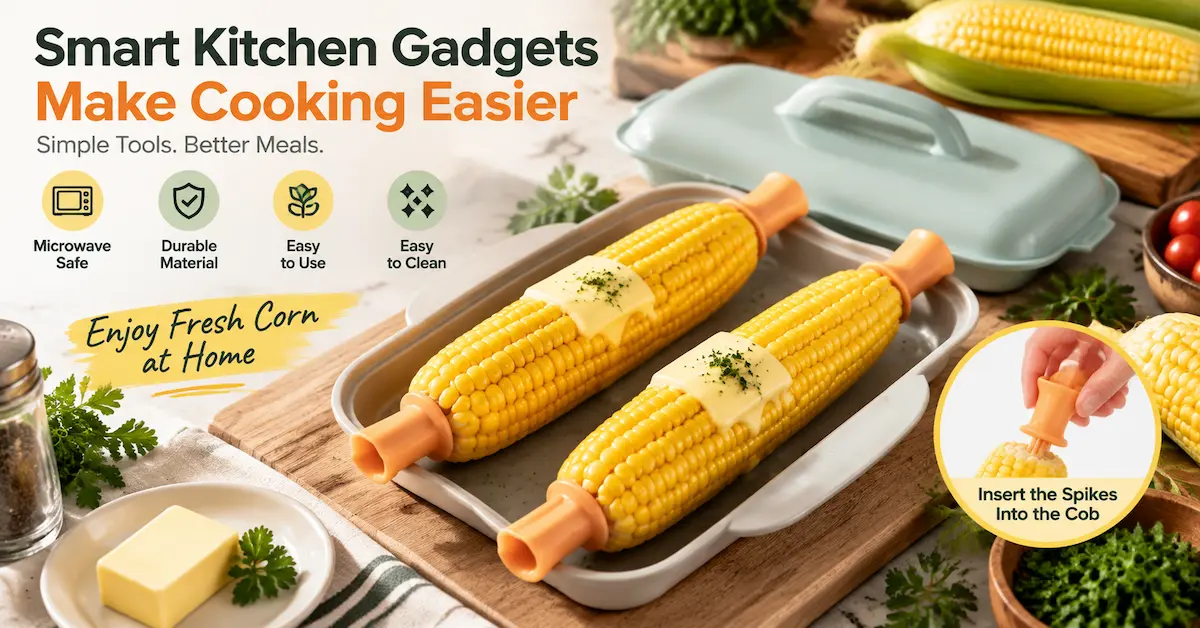 Corn steamer box kitchen gadget guide