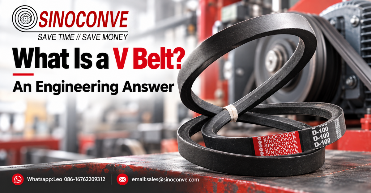 What Is a V Belt? An Engineering Answer