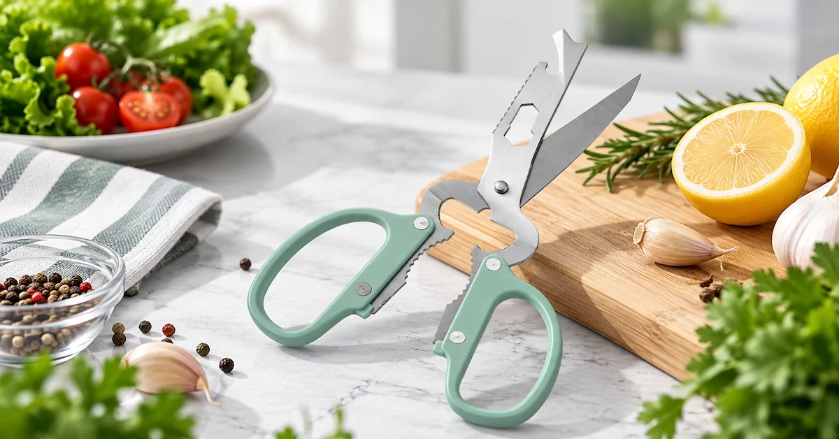 Stainless steel kitchen scissors manufacturer