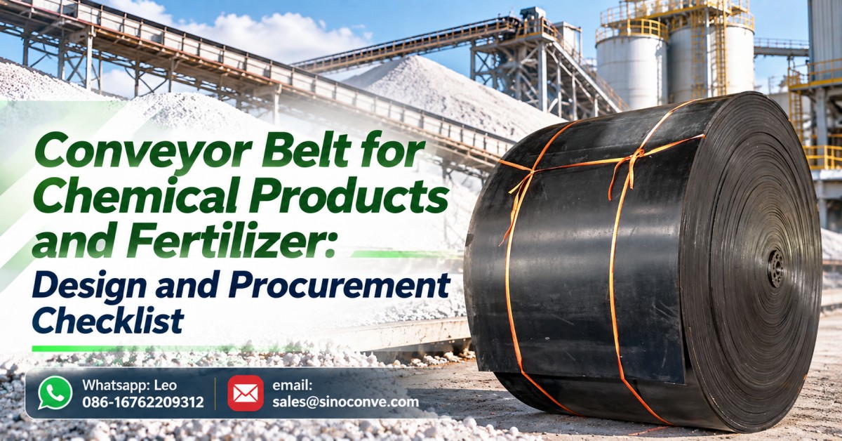 Conveyor Belt for Chemical Products and Fertilizer: Design and Procurement Checklist