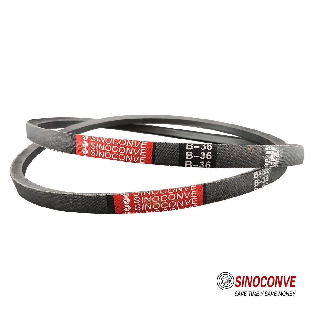 industrial V belt with moulded section marking