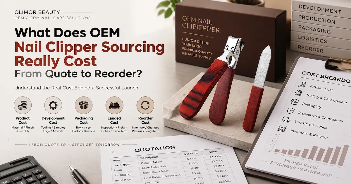 الشركة المصنعة لقص الأظافر OEM