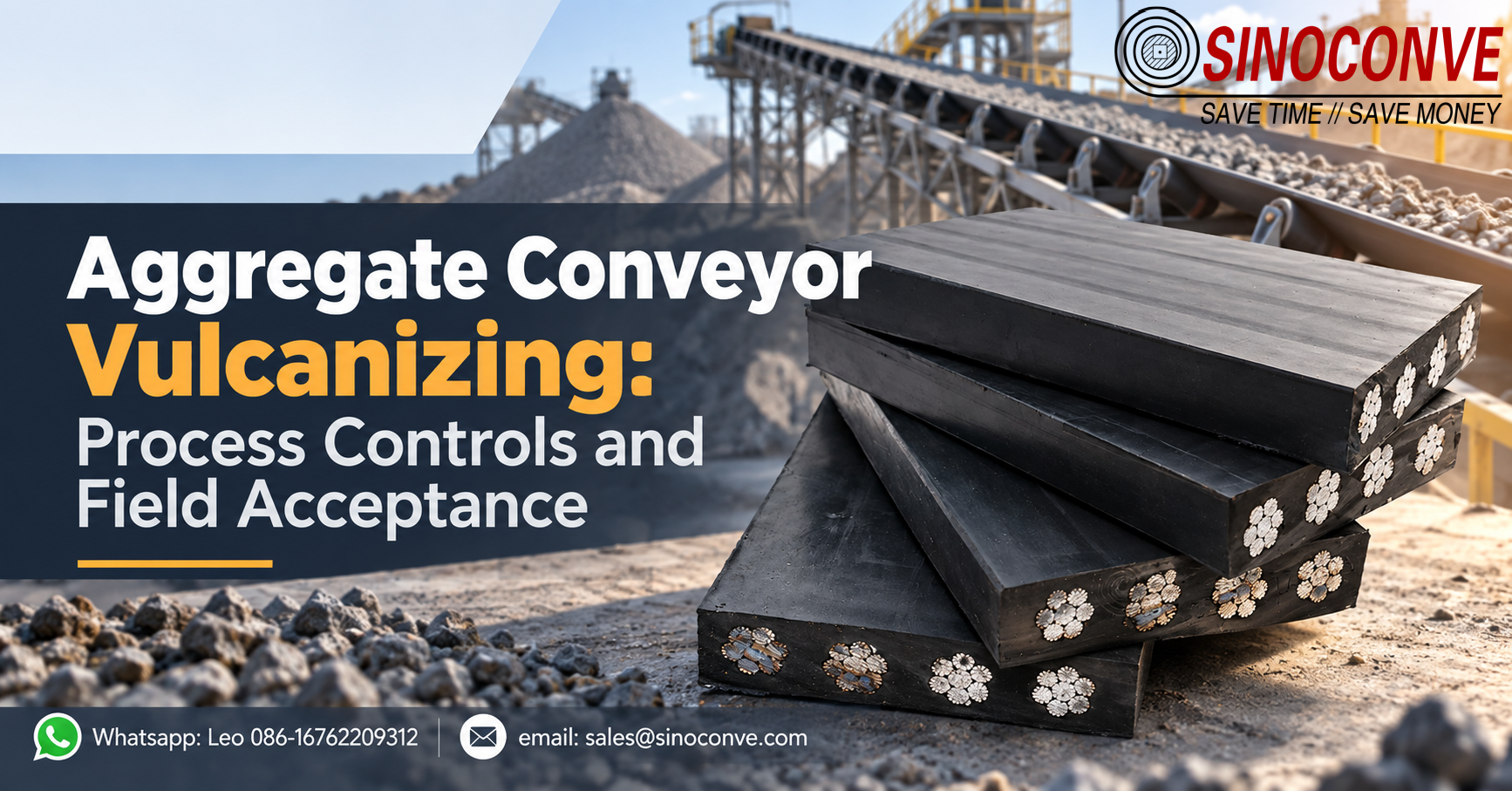Aggregate Conveyor Vulcanizing: Process Controls and Field Acceptance
