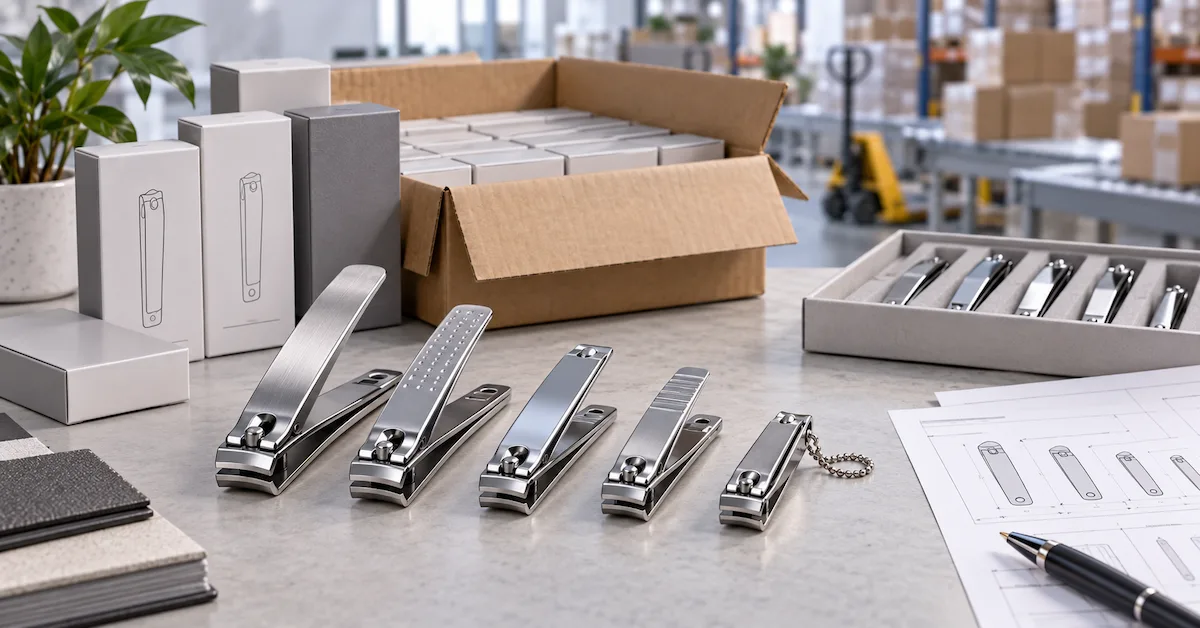Wholesale nail clippers sourcing and packaging