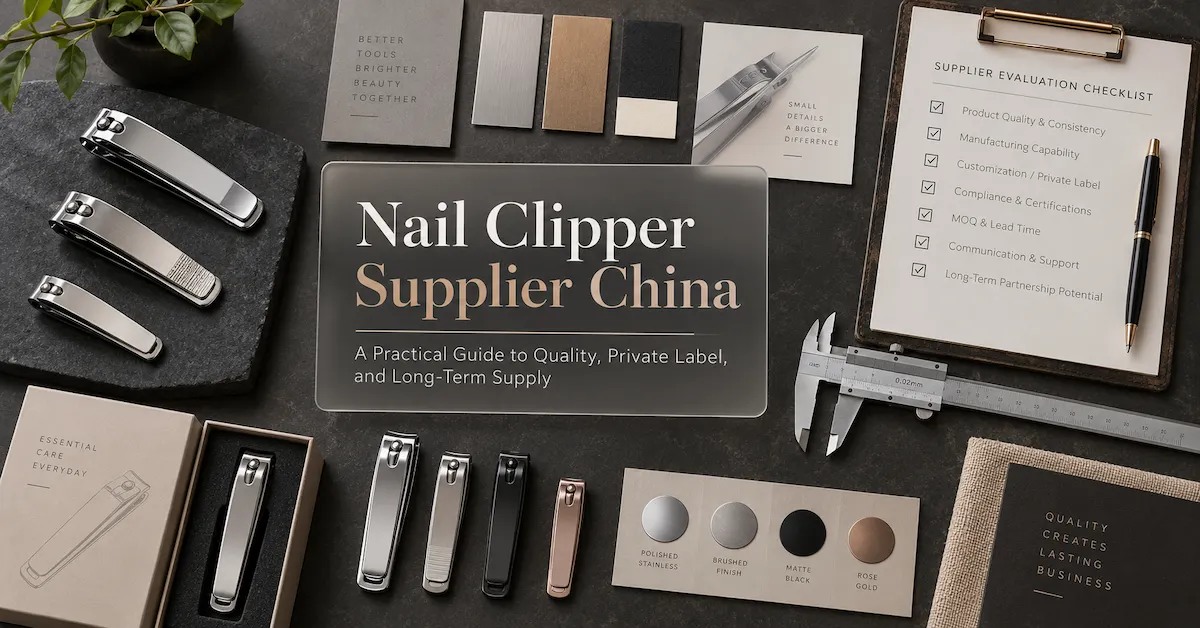 Nail clipper supplier China selection guide