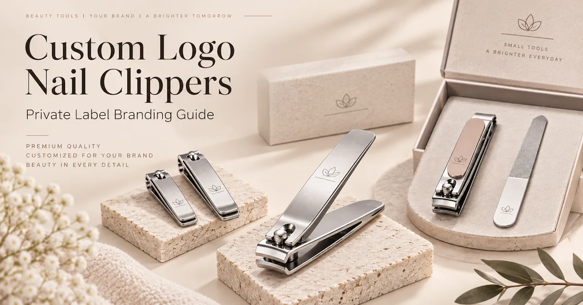 Custom logo nail clippers private label guide